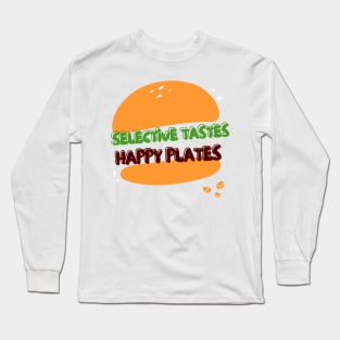 Picky eater community Long Sleeve T-Shirt